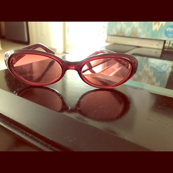 RALPH women’s sunglasses in red main image 5